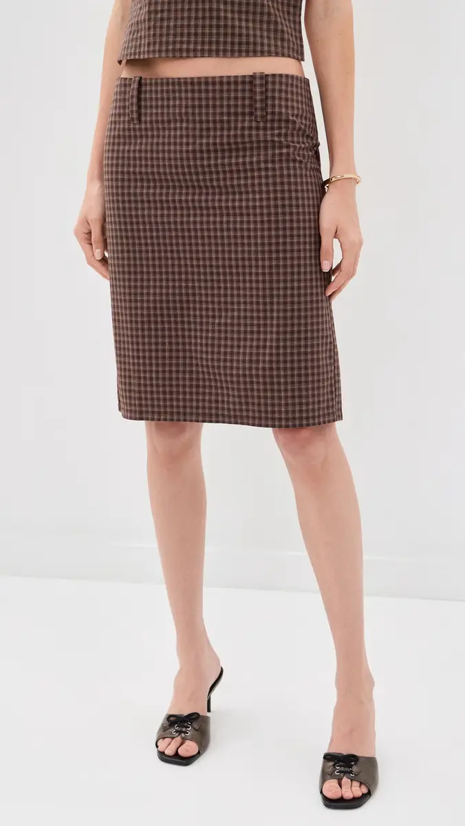 LIONESS Play On Midi Skirt | Thumbnail 2 LIONESS Play On Midi Skirt | Thumbnail 2
