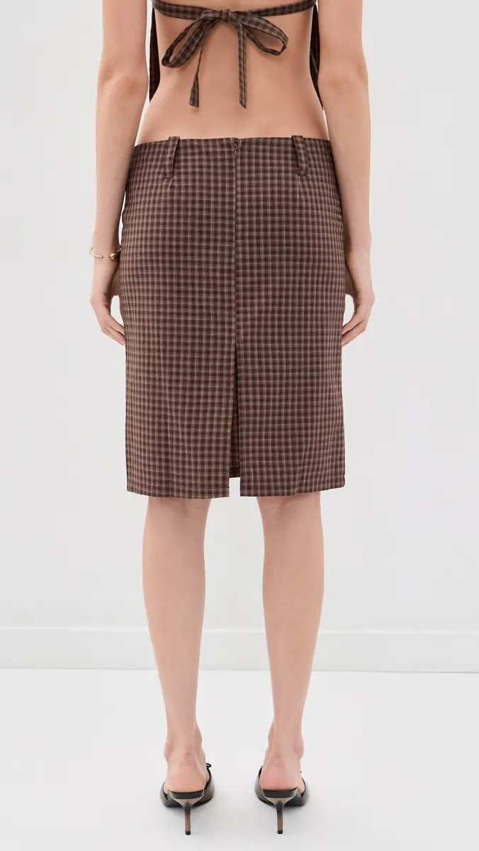 LIONESS Play On Midi Skirt | Thumbnail 3 LIONESS Play On Midi Skirt | Thumbnail 3
