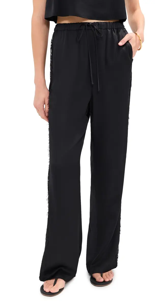 LE BOP auren Satin Pants Black | Image 1 LE BOP auren Satin Pants Black | Image 1