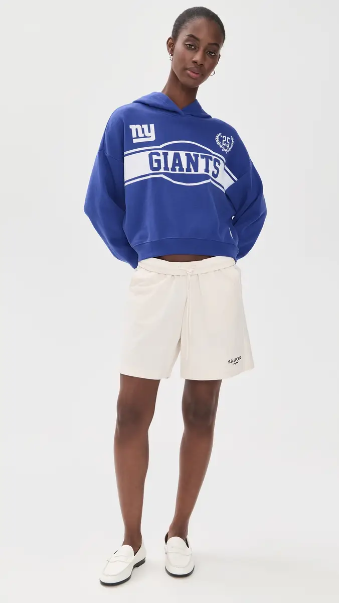Junk Food New York Giants Oversized Cropped Hoodie | Thumbnail 5 Junk Food New York Giants Oversized Cropped Hoodie | Thumbnail 5