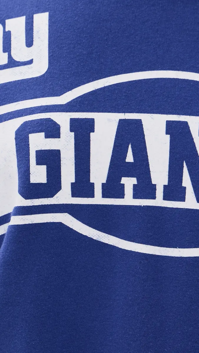 Junk Food New York Giants Oversized Cropped Hoodie | Thumbnail 6 Junk Food New York Giants Oversized Cropped Hoodie | Thumbnail 6