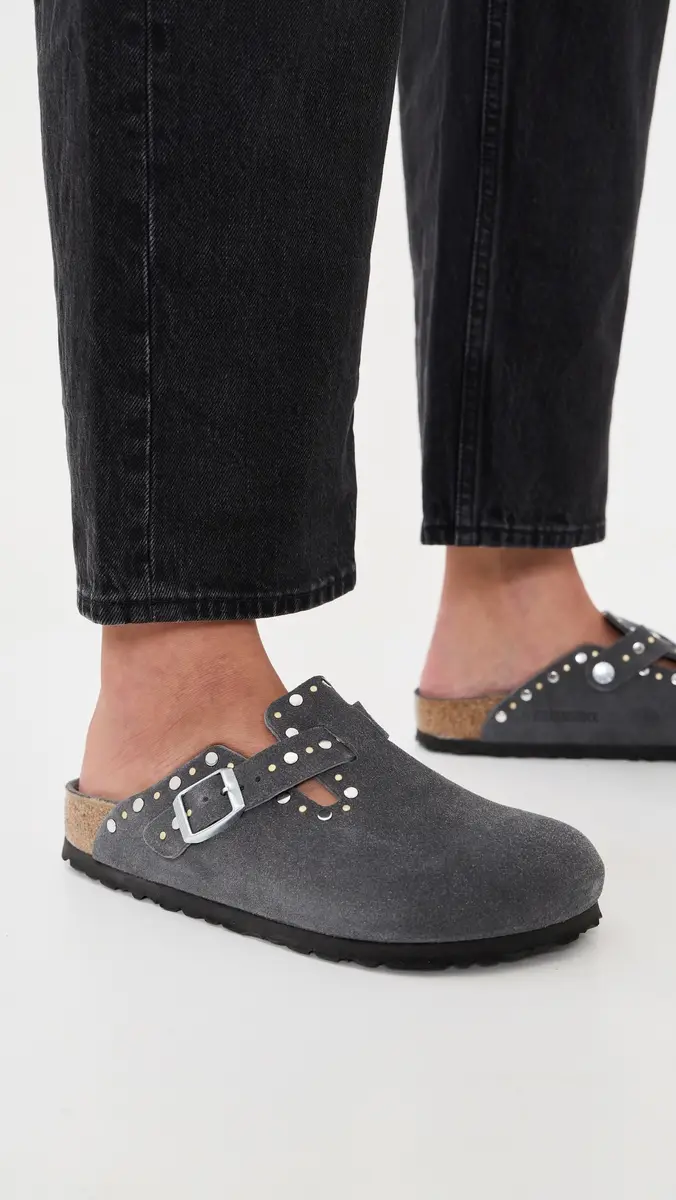 Birkenstock Boston Rivets Tonal Clogs | Thumbnail 3 Birkenstock Boston Rivets Tonal Clogs | Thumbnail 3