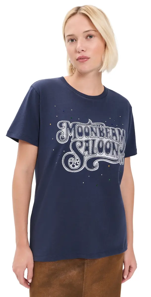 Mother The Rowdy Tee Moonbeam aloon | Image 1 Mother The Rowdy Tee Moonbeam aloon | Image 1