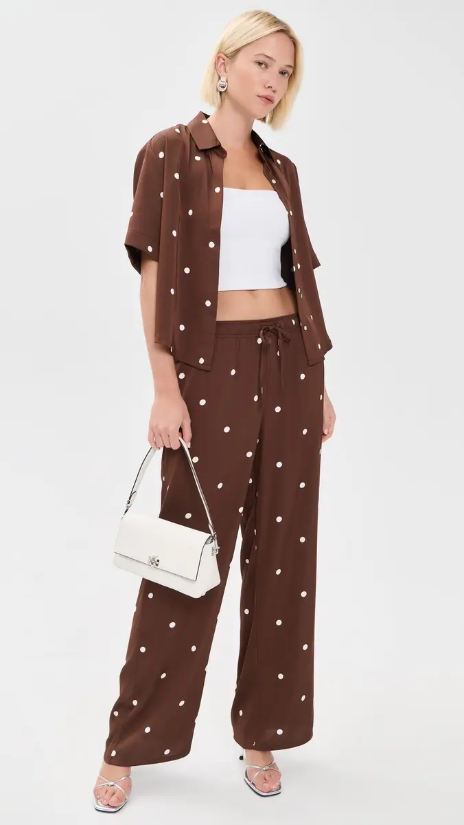 Z Supply Mari Button Up Dot Top | Thumbnail 5 Z Supply Mari Button Up Dot Top | Thumbnail 5