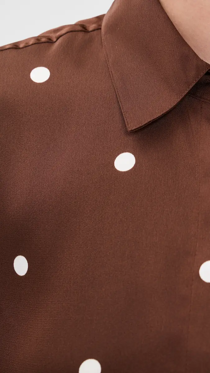 Z Supply Mari Button Up Dot Top | Thumbnail 6 Z Supply Mari Button Up Dot Top | Thumbnail 6