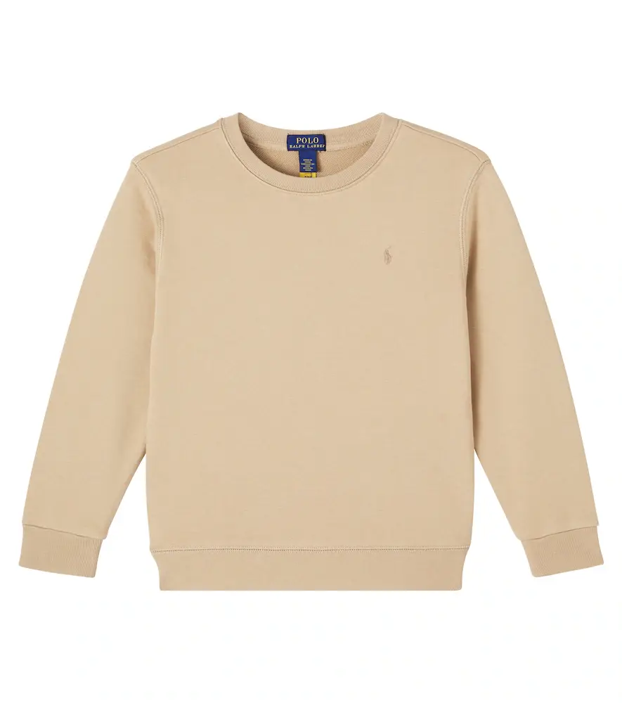 POLO RALPH LAUREN KIDS Logo cotton-blend sweatshirt | Image 1 POLO RALPH LAUREN KIDS Logo cotton-blend sweatshirt | Image 1