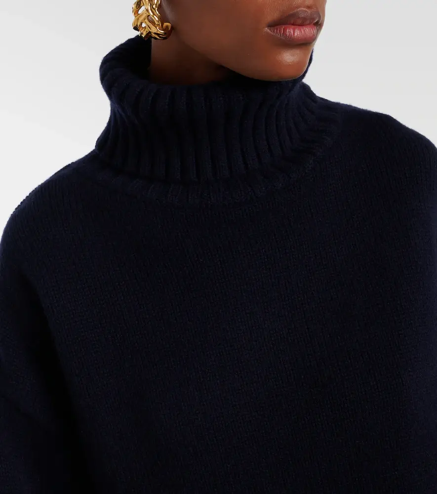 Extreme Cashmere Crop Xtra cashmere turtleneck sweater | Thumbnail 4 Extreme Cashmere Crop Xtra cashmere turtleneck sweater | Thumbnail 4
