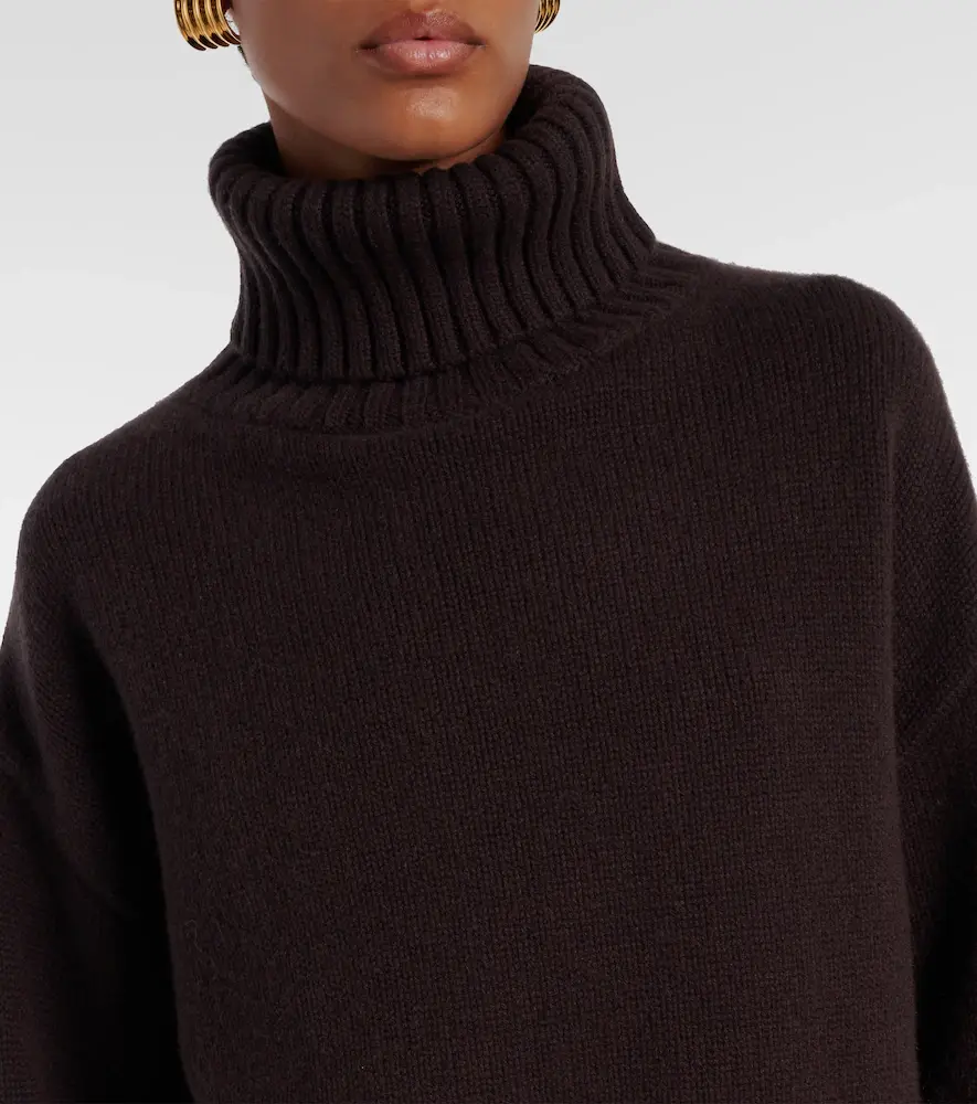 Extreme Cashmere N°434 Crop Xtra turtleneck sweater | Thumbnail 5 Extreme Cashmere N°434 Crop Xtra turtleneck sweater | Thumbnail 5