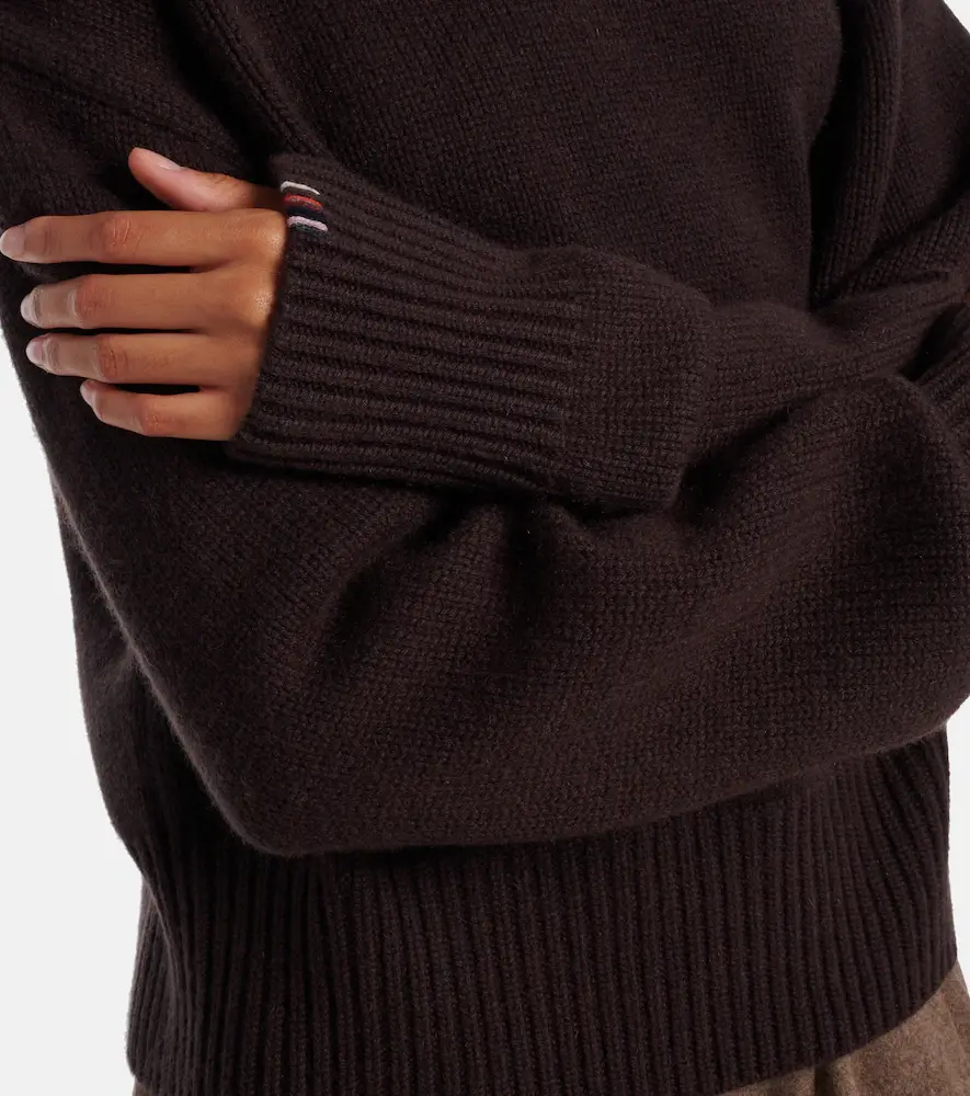 Extreme Cashmere N°434 Crop Xtra turtleneck sweater | Thumbnail 6 Extreme Cashmere N°434 Crop Xtra turtleneck sweater | Thumbnail 6