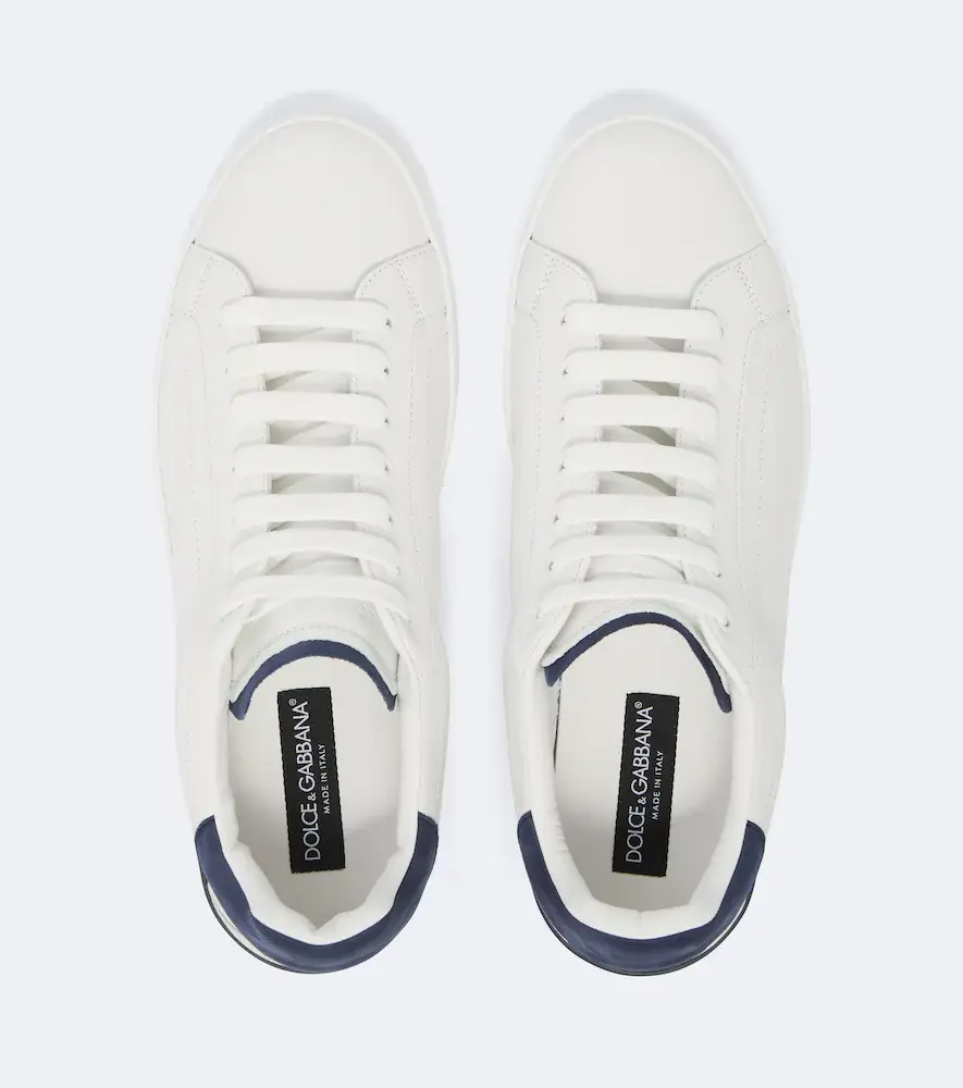 Dolce & Gabbana Logo leather sneakers | Thumbnail 5 Dolce & Gabbana Logo leather sneakers | Thumbnail 5