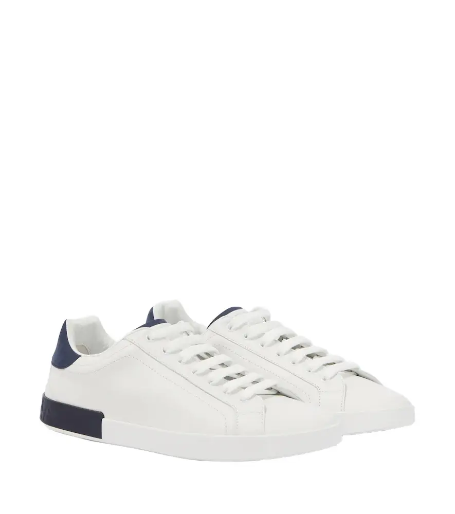 Dolce & Gabbana Logo leather sneakers | Image 1 Dolce & Gabbana Logo leather sneakers | Image 1