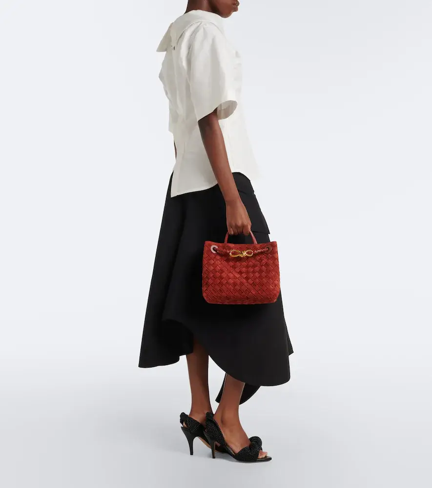 Bottega Veneta Andiamo Small suede top-handle bag | Thumbnail 5 Bottega Veneta Andiamo Small suede top-handle bag | Thumbnail 5