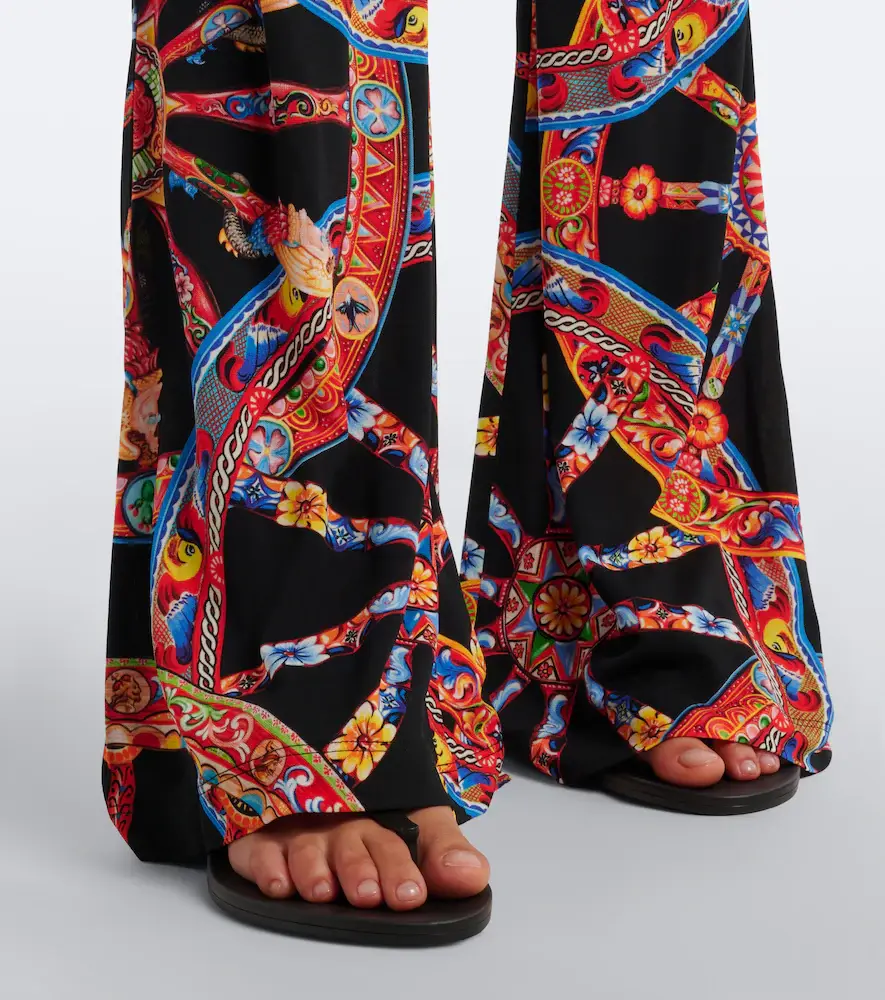 Dolce & Gabbana Carretto flared pants | Thumbnail 3 Dolce & Gabbana Carretto flared pants | Thumbnail 3