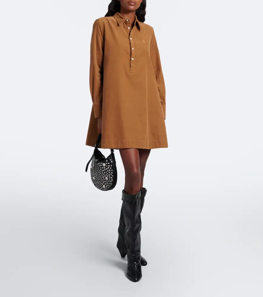 Polo Ralph Lauren Cotton corduroy minidress | Thumbnail 3