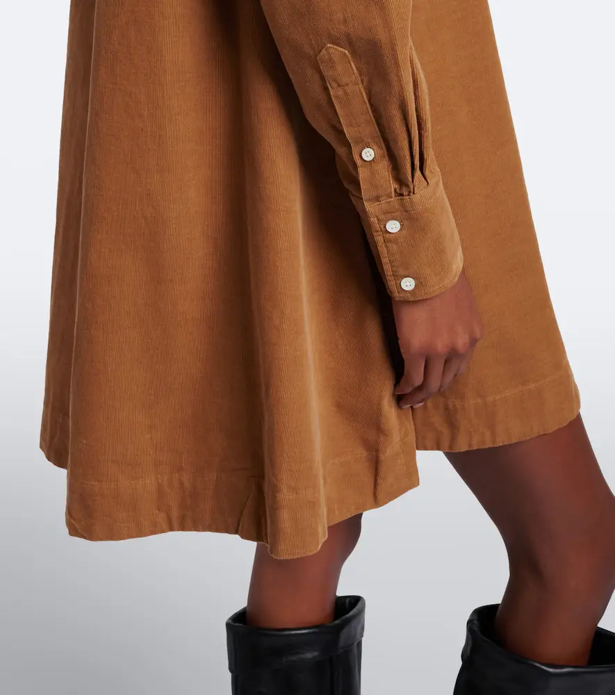 Polo Ralph Lauren Cotton corduroy minidress | Thumbnail 5