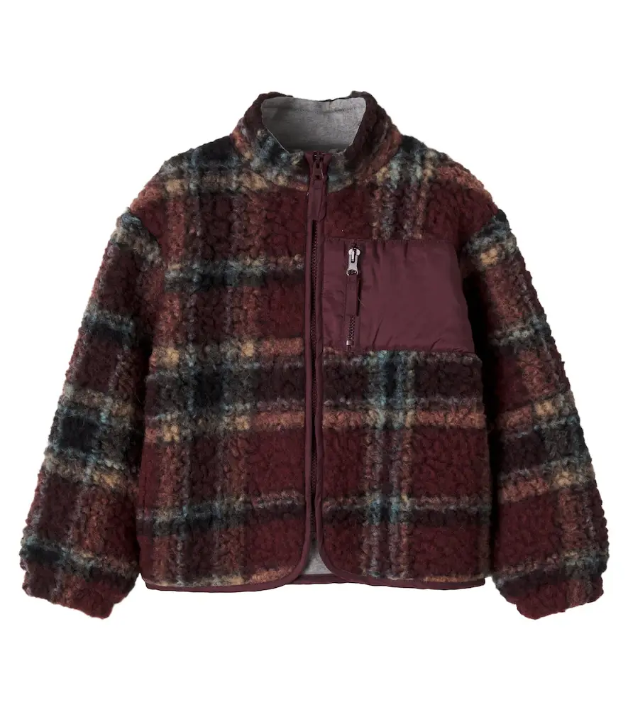 THE NEW SOCIETY Roo plaid wool-blend jacket | Image 1 THE NEW SOCIETY Roo plaid wool-blend jacket | Image 1