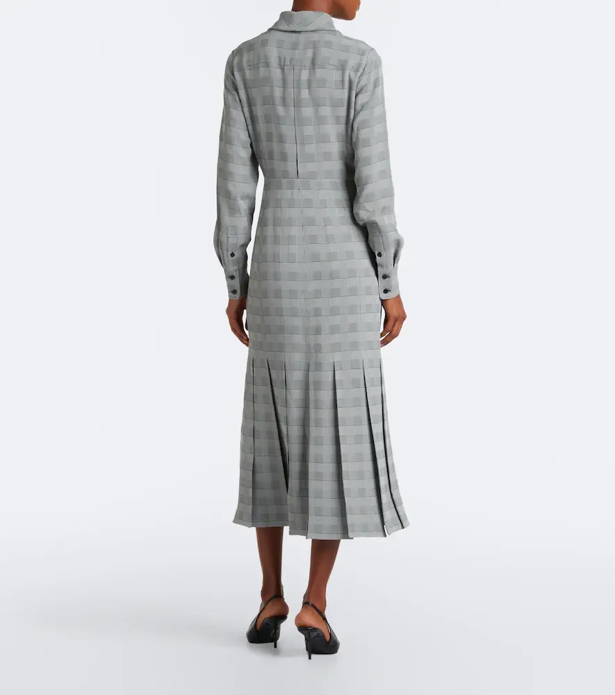 Emilia Wickstead Caliste checked shirtdress | Thumbnail 6 Emilia Wickstead Caliste checked shirtdress | Thumbnail 6