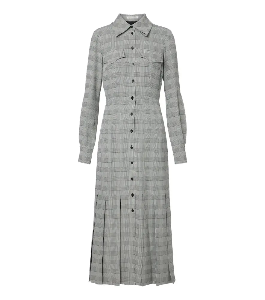 Emilia Wickstead Caliste checked shirtdress