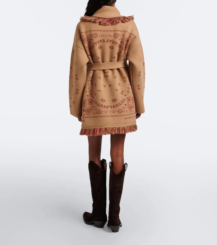 Alanui Bandana jacquard cashmere cardigan | Thumbnail 3 Alanui Bandana jacquard cashmere cardigan | Thumbnail 3