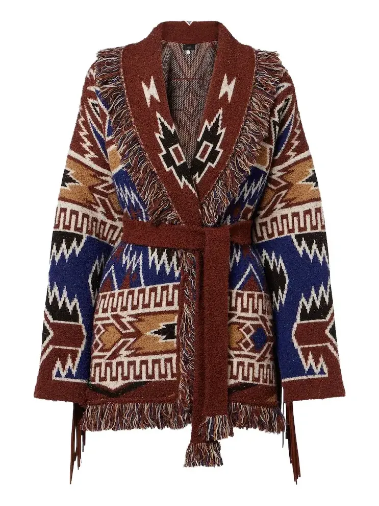 Amazing Journey wool-blend cardigan Amazing Journey wool-blend cardigan