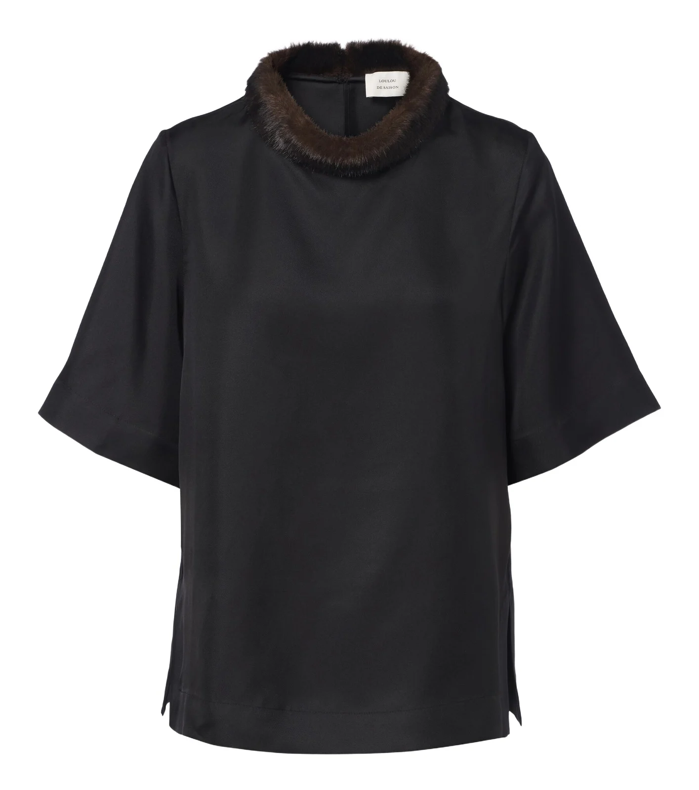 Loulou de Saison Dana silk twill top