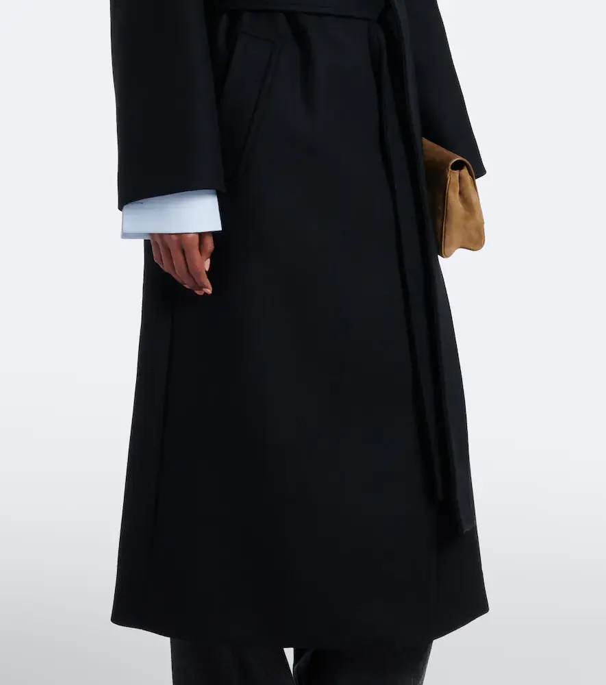 Joseph Fiore wool-blend wrap coat | Thumbnail 4 Joseph Fiore wool-blend wrap coat | Thumbnail 4
