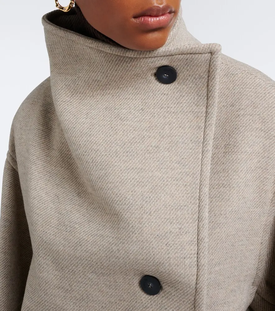 Joseph Isaia wool-blend peacoat | Thumbnail 2 Joseph Isaia wool-blend peacoat | Thumbnail 2