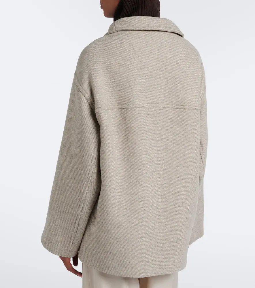 Joseph Isaia wool-blend peacoat | Thumbnail 5 Joseph Isaia wool-blend peacoat | Thumbnail 5