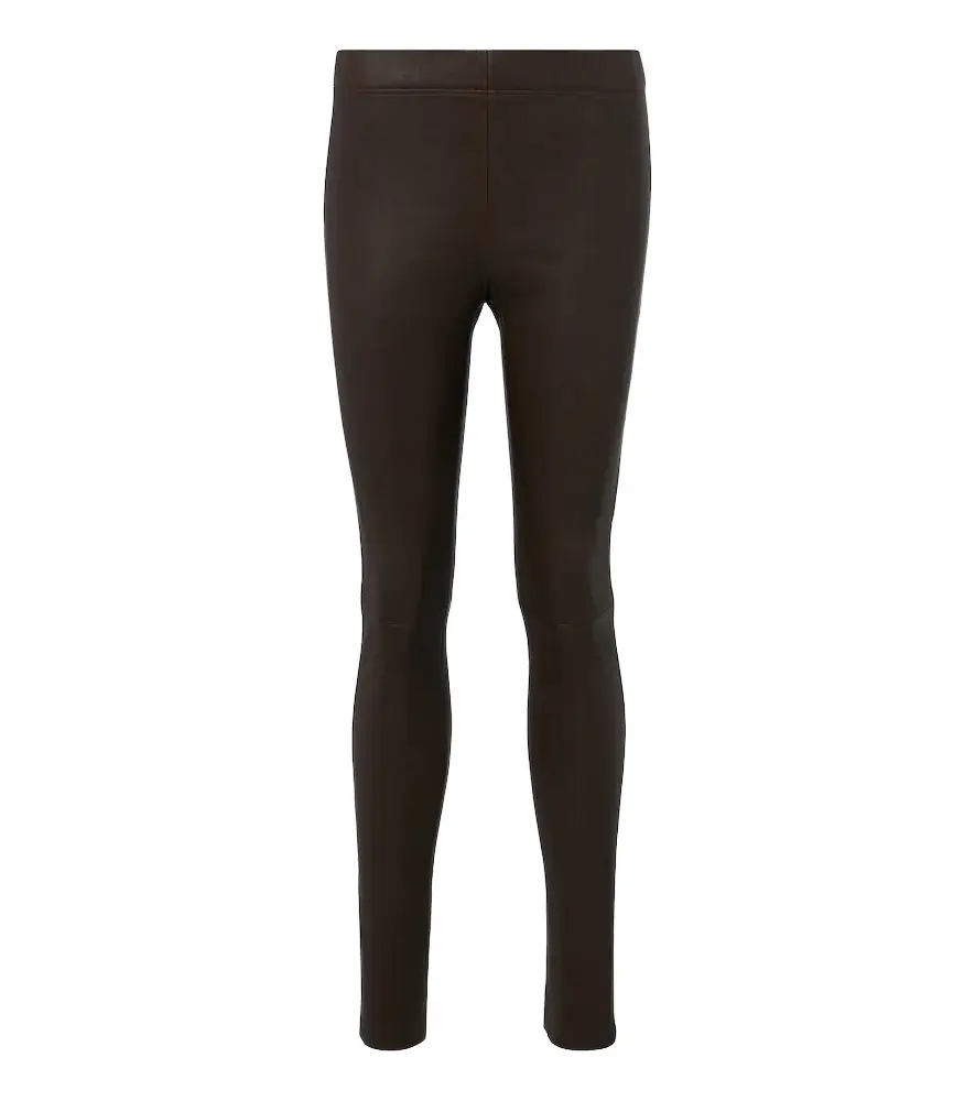 Leather leggings