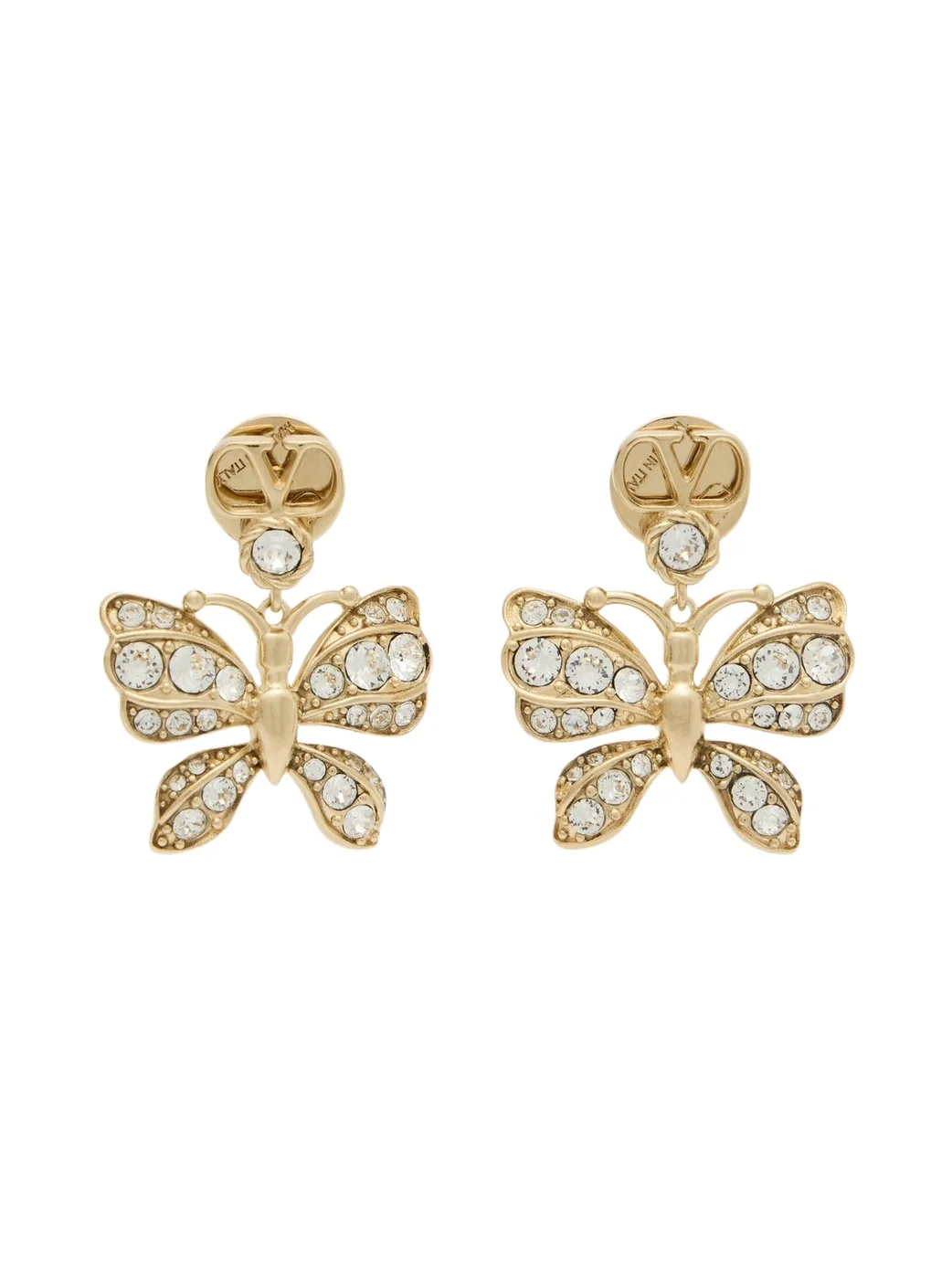 Flutterby Swarovski-embellished earrings