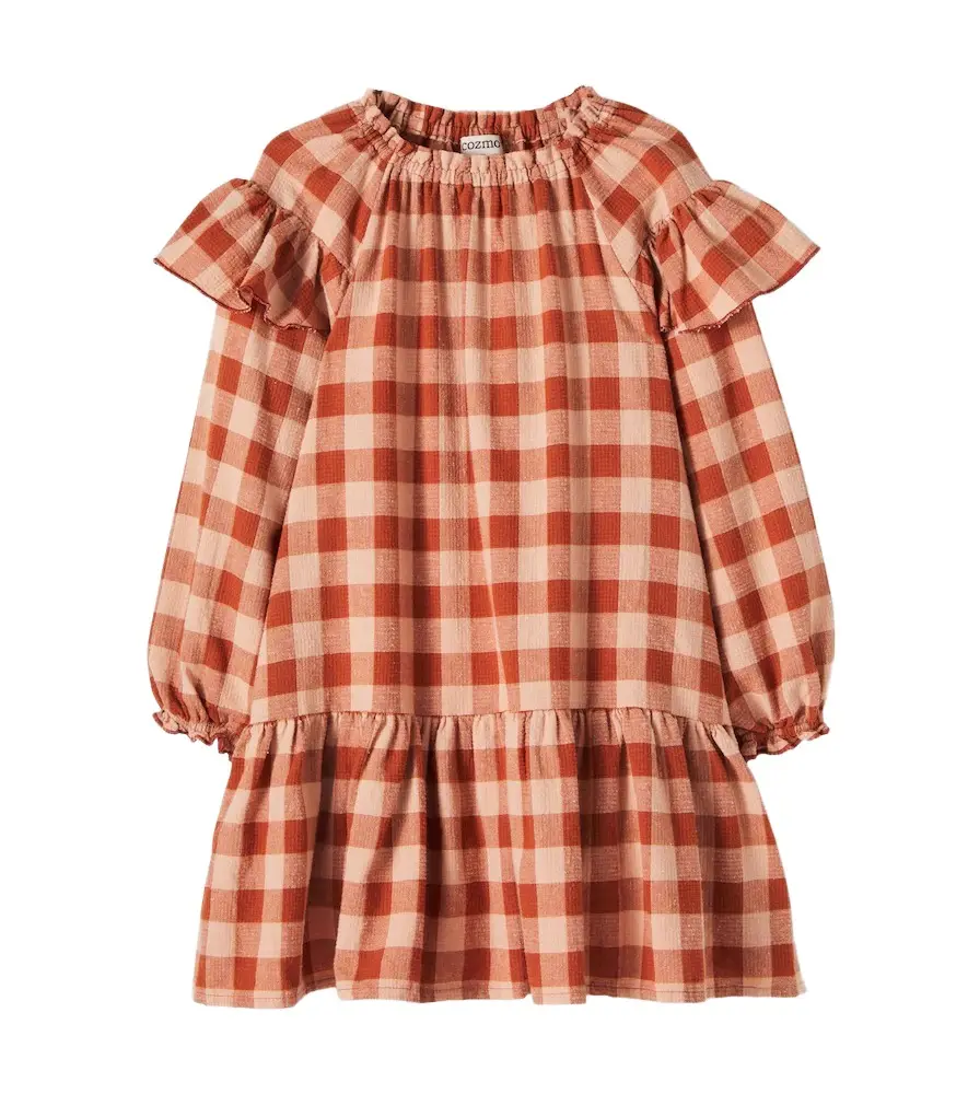 Cozmo Malta gingham flannel dress | Image 1 Cozmo Malta gingham flannel dress | Image 1