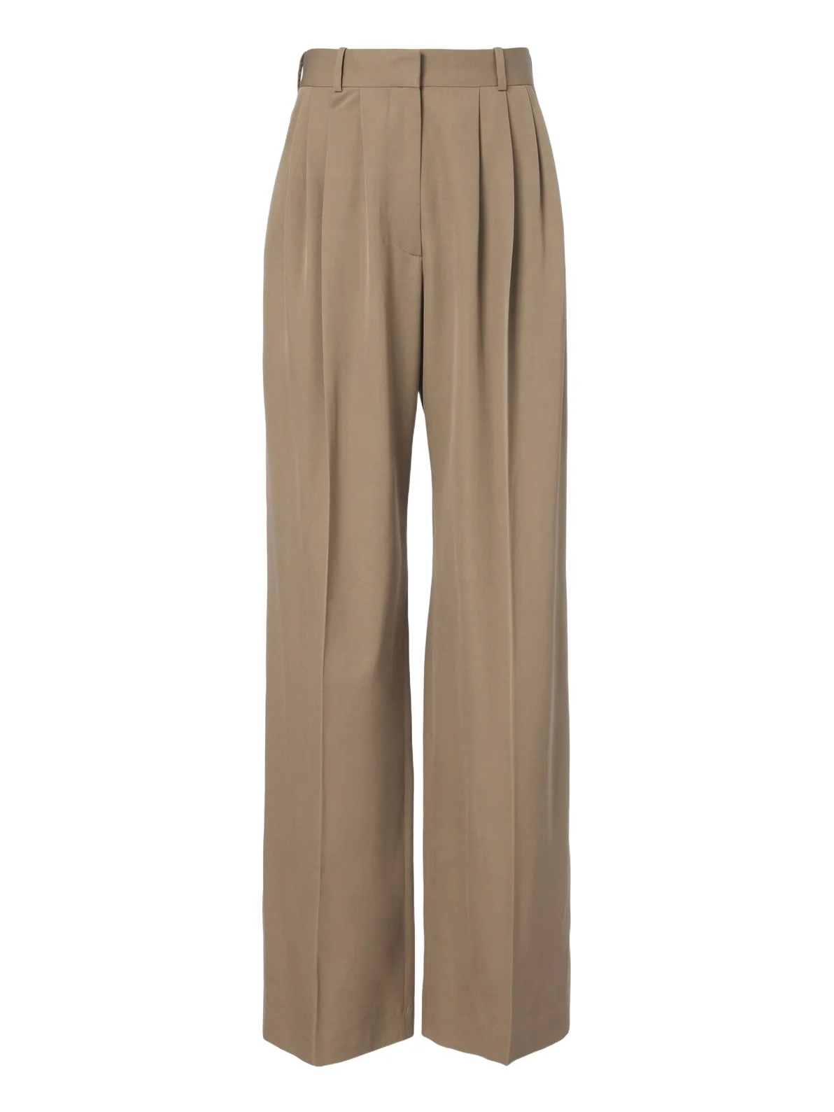 Daniela pleated wool wide-leg pants Daniela pleated wool wide-leg pants