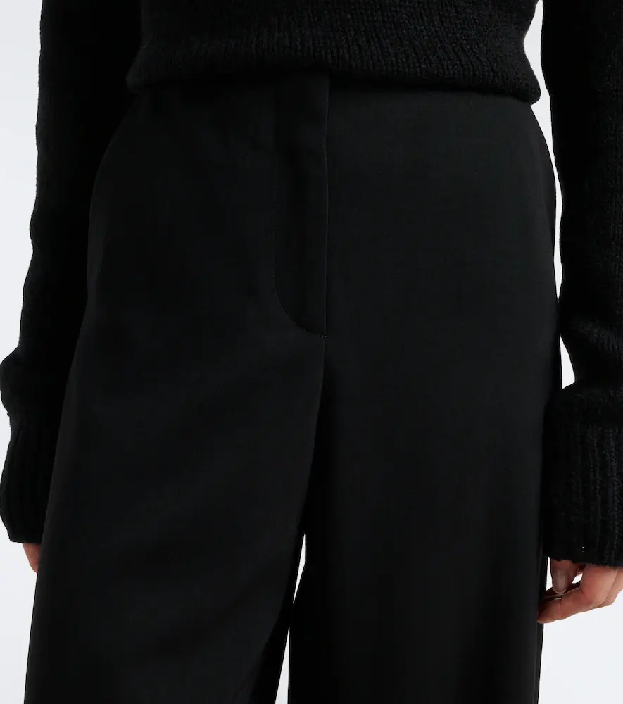 The Row Farah wool and cashmere wide-leg pants | Thumbnail 3 The Row Farah wool and cashmere wide-leg pants | Thumbnail 3
