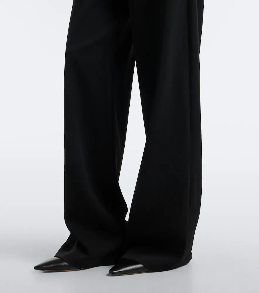 The Row Farah wool and cashmere wide-leg pants | Thumbnail 4 The Row Farah wool and cashmere wide-leg pants | Thumbnail 4
