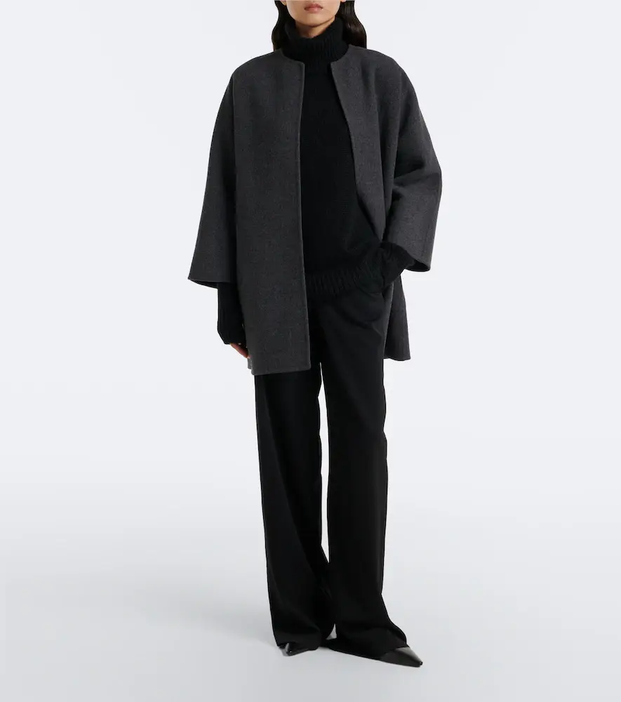 The Row Farah wool and cashmere wide-leg pants | Thumbnail 6 The Row Farah wool and cashmere wide-leg pants | Thumbnail 6