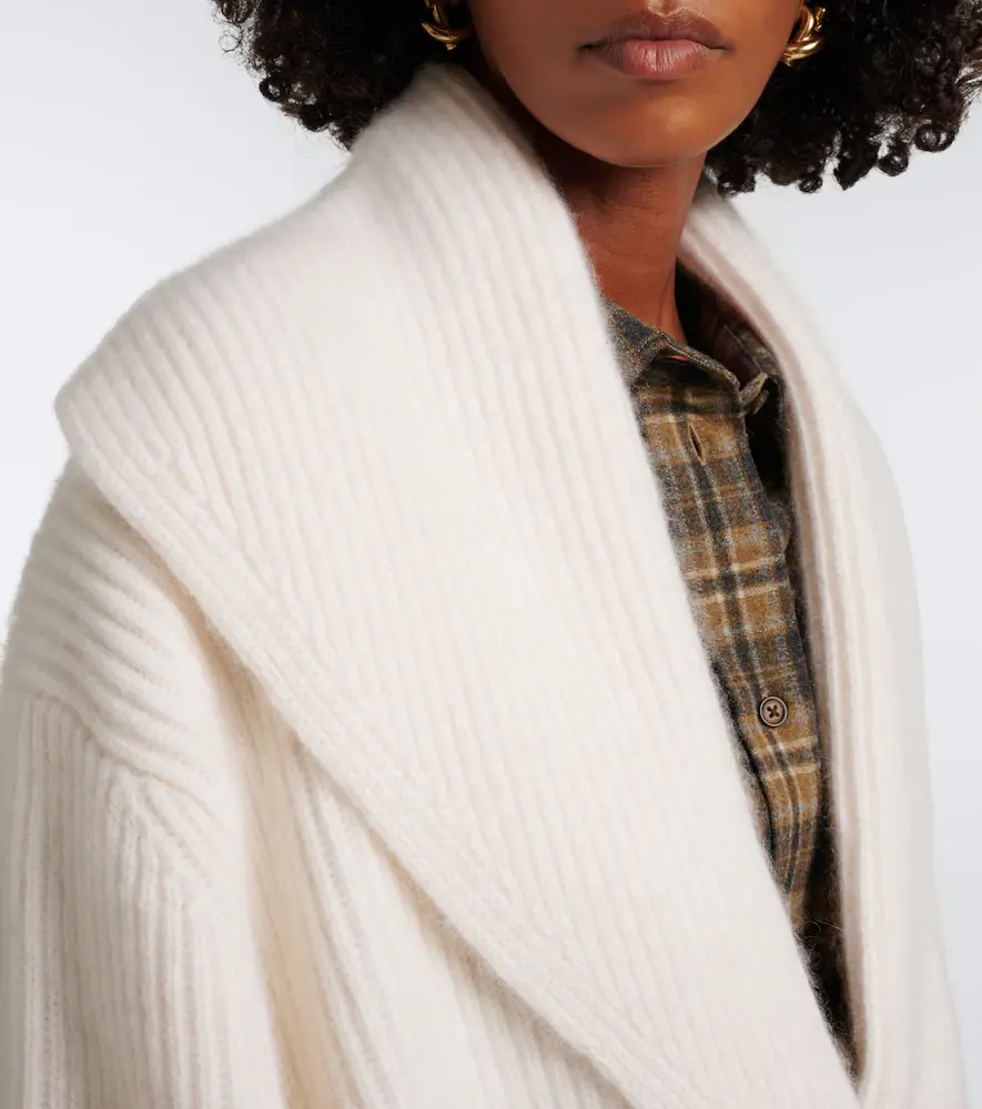 Arch4 Lucille ribbed-knit cashmere cardigan | Thumbnail 5