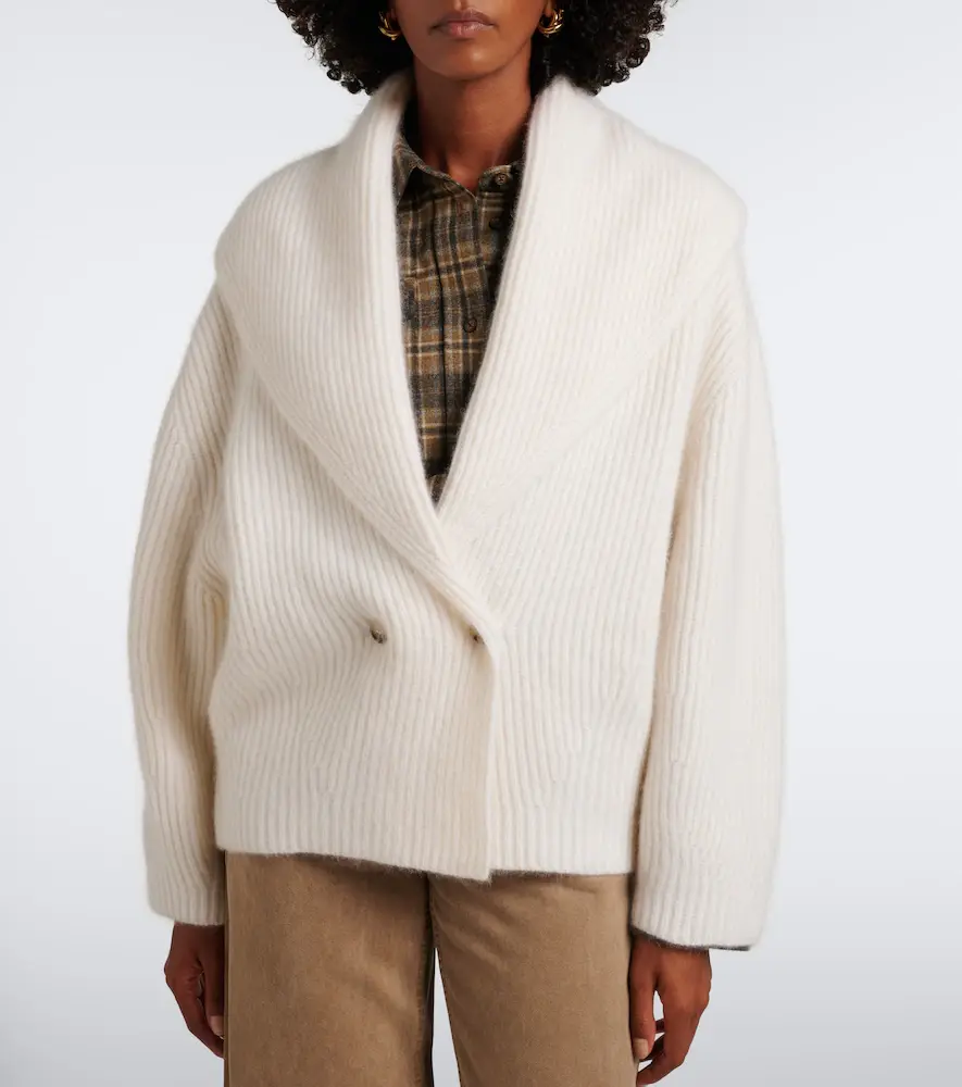 Arch4 Lucille ribbed-knit cashmere cardigan | Thumbnail 6