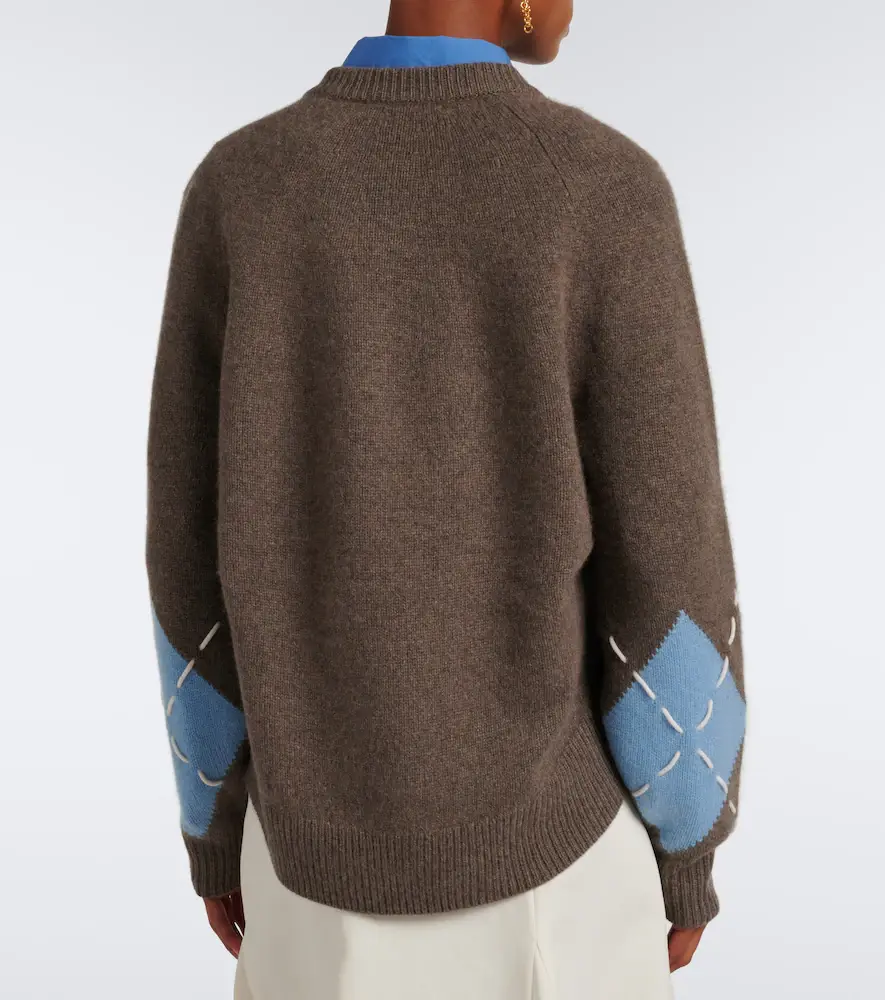 Arch4 Sloane argyle cashmere sweater | Thumbnail 5 Arch4 Sloane argyle cashmere sweater | Thumbnail 5