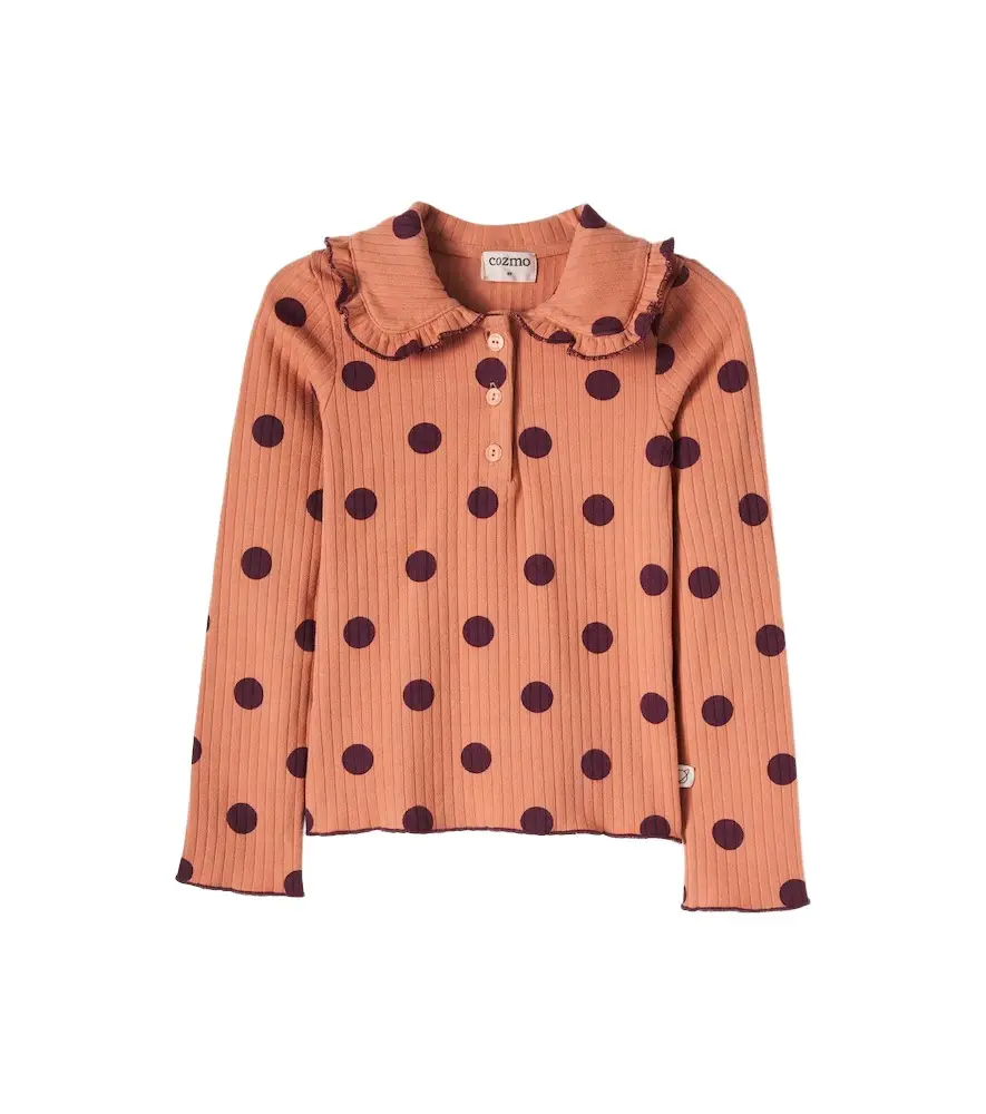 Cozmo Cala polka-dot cotton top | Image 1 Cozmo Cala polka-dot cotton top | Image 1