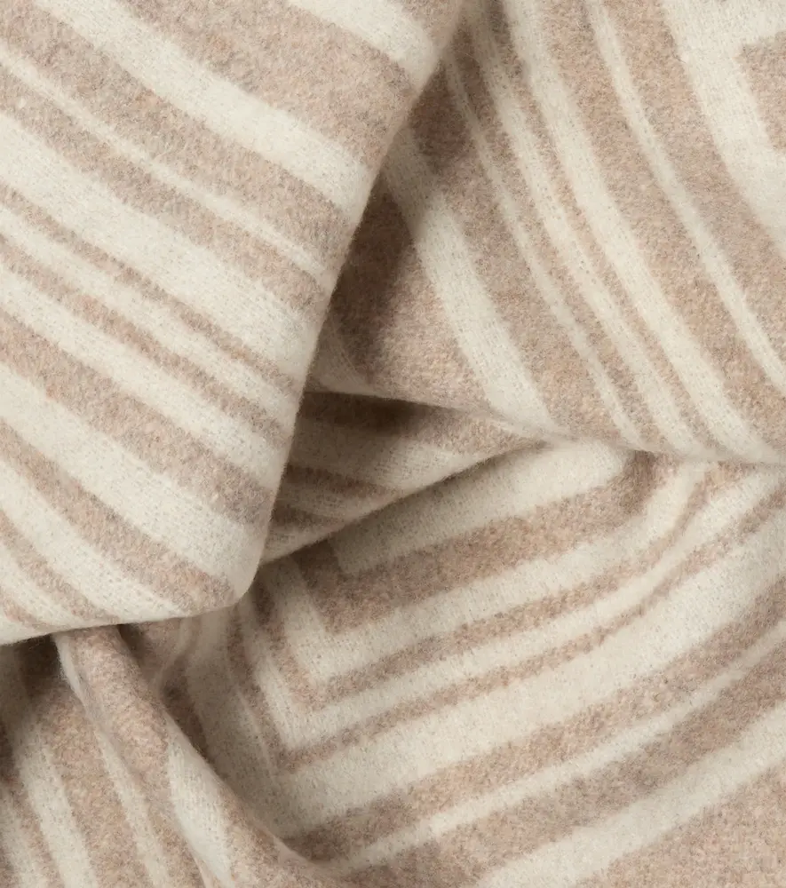 Joseph Ayla fringed jacquard wool and cashmere scarf | Thumbnail 2 Joseph Ayla fringed jacquard wool and cashmere scarf | Thumbnail 2