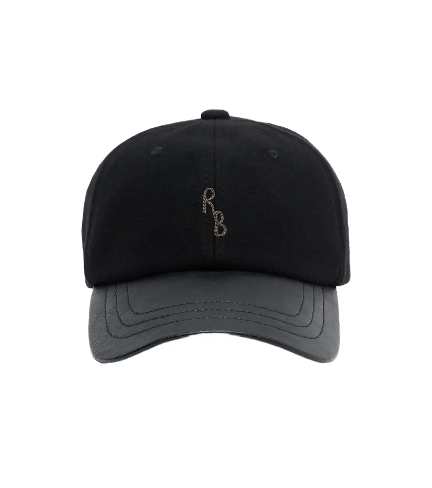 Ruslan Baginskiy Embroidered wool baseball cap | Image 1 Ruslan Baginskiy Embroidered wool baseball cap | Image 1