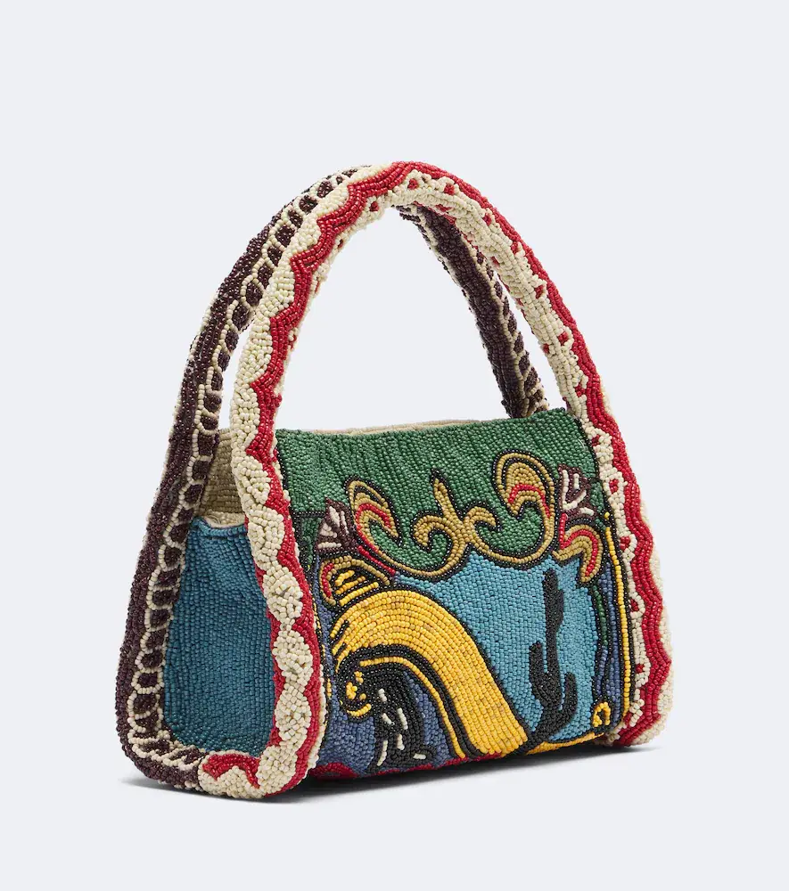 ALÉMAIS Alémais Ace Small beaded shoulder bag | Thumbnail 2