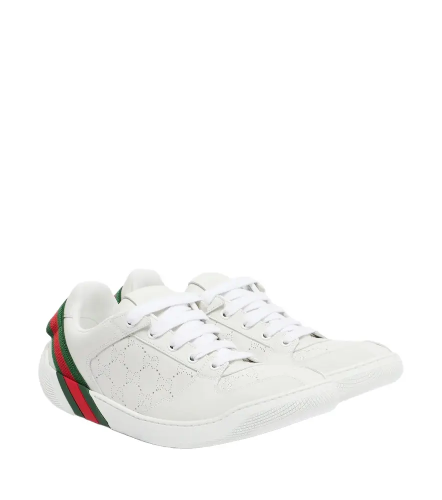 Gucci Screener GG leather sneakers | Image 1 Gucci Screener GG leather sneakers | Image 1