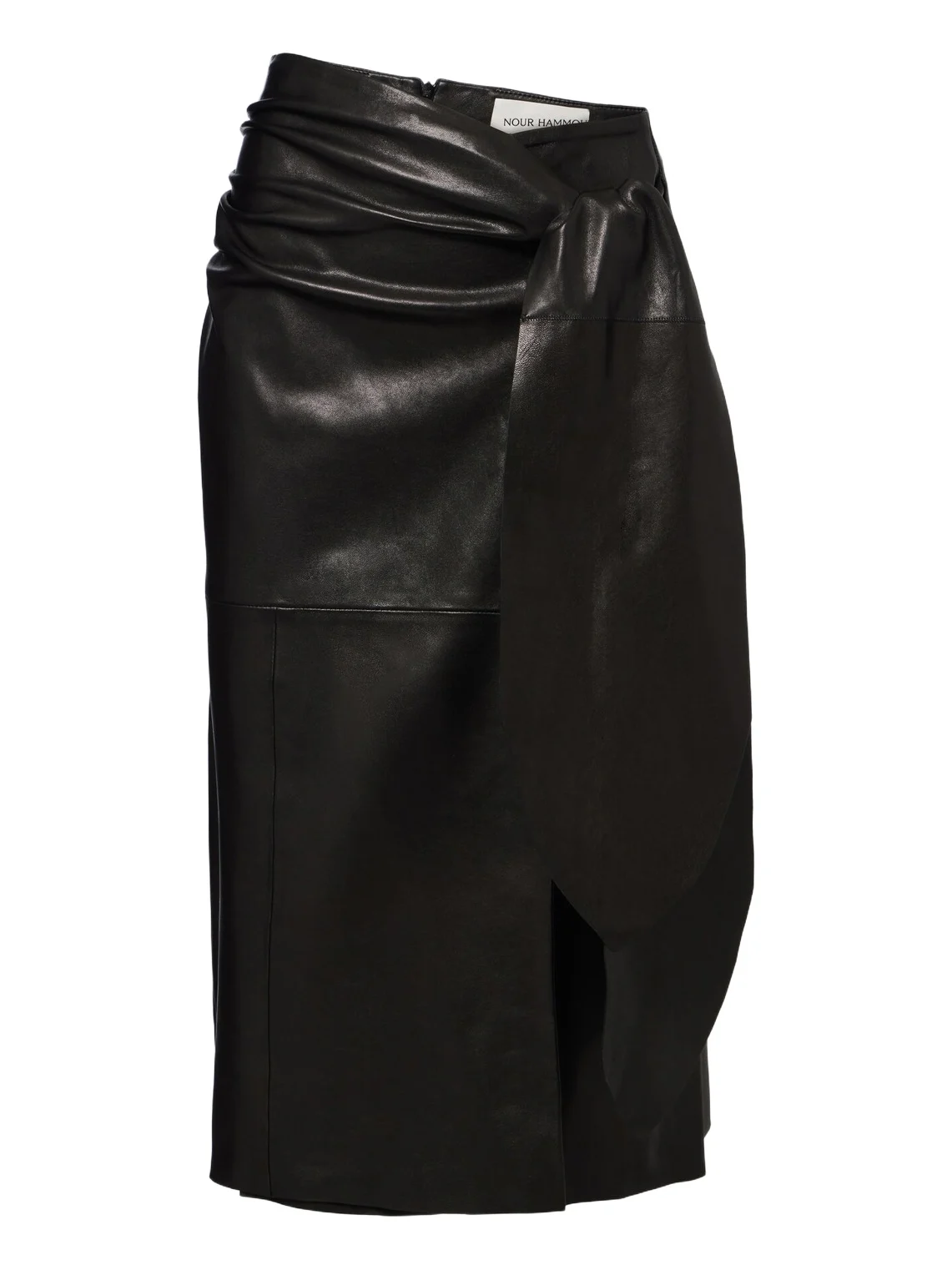 Viret leather midi skirt Viret leather midi skirt