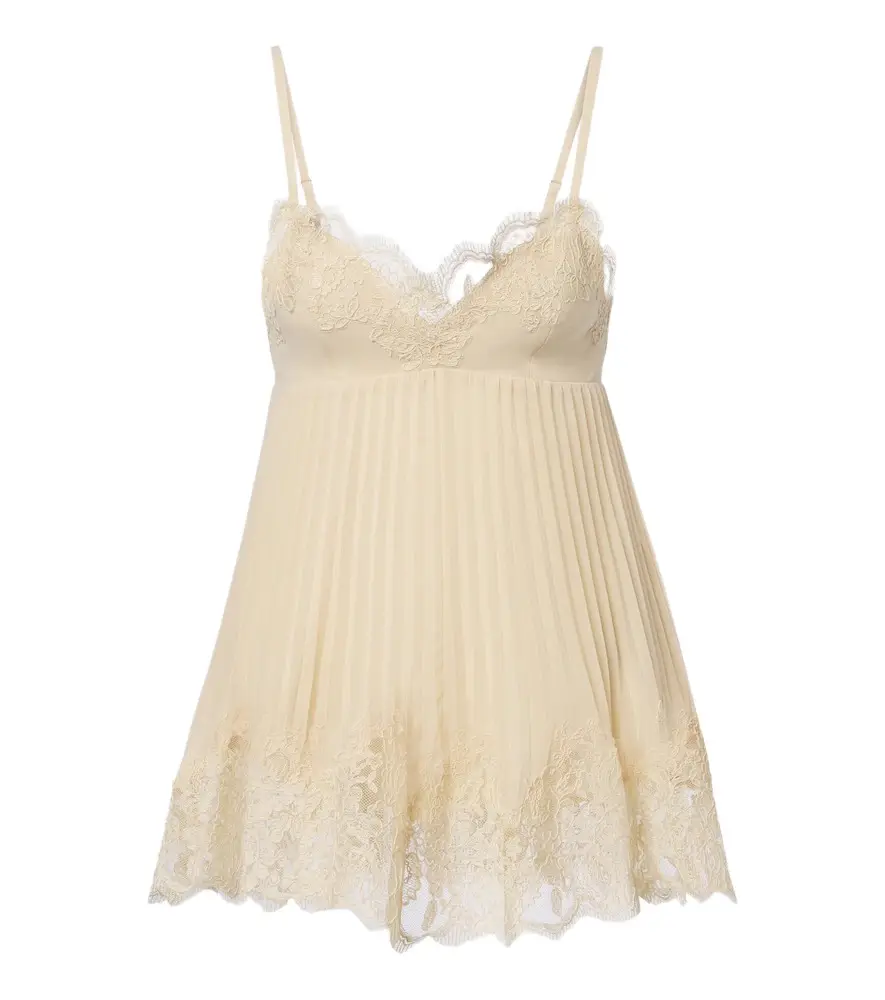 Zimmermann Lace-trimmed chiffon camisole | Image 1 Zimmermann Lace-trimmed chiffon camisole | Image 1