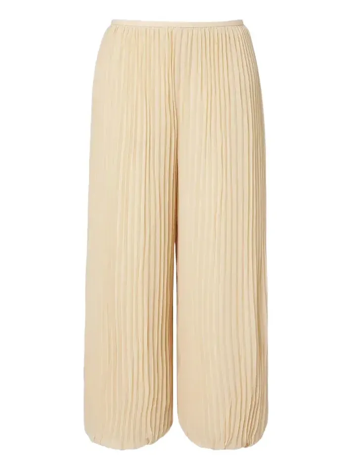 Pleated chiffon balloon pants Pleated chiffon balloon pants