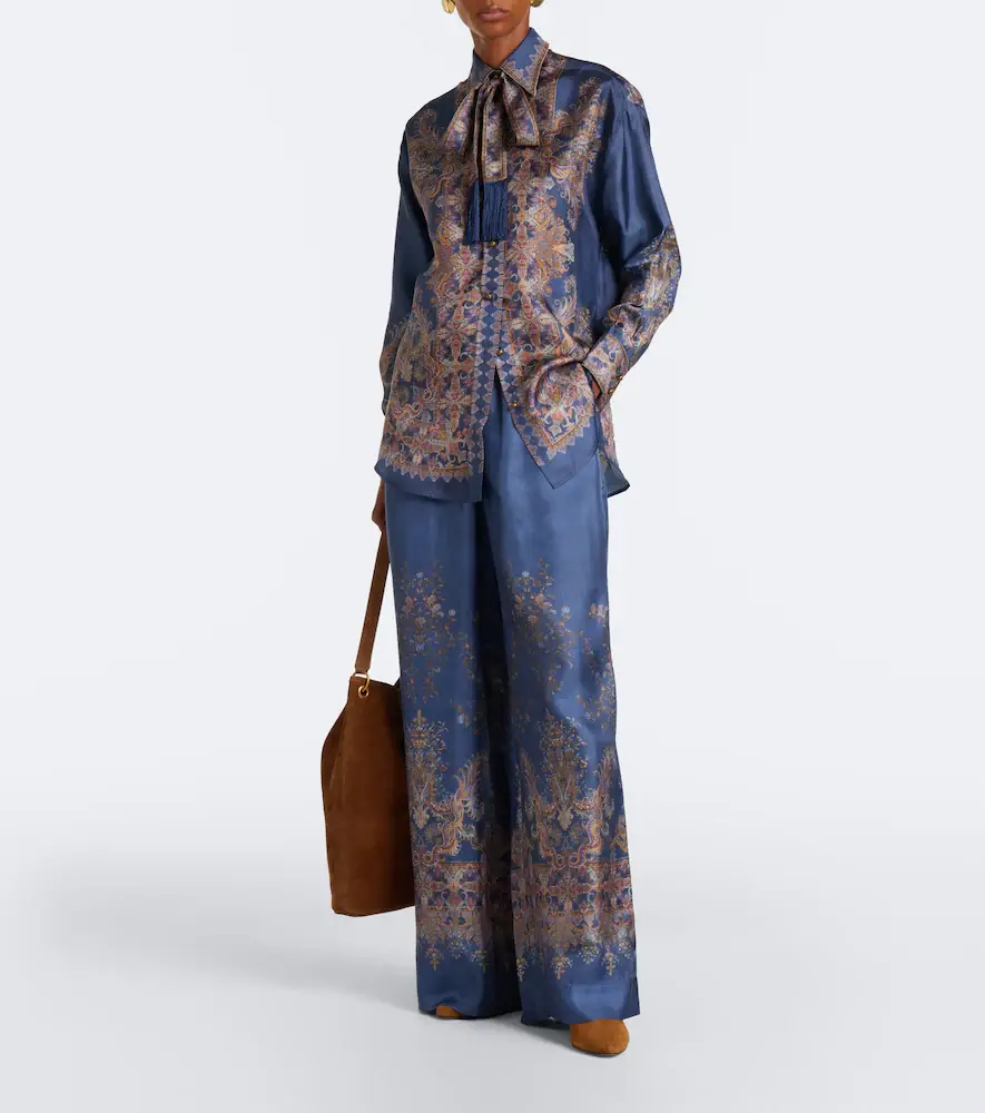 Zimmermann Valiant paisley silk blouse | Thumbnail 6 Zimmermann Valiant paisley silk blouse | Thumbnail 6