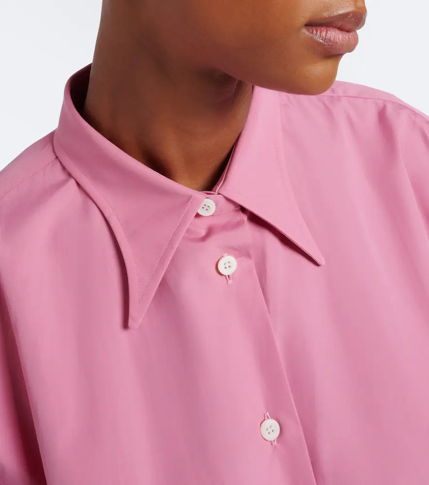 Prada Oversized cotton poplin shirt | Thumbnail 6 Prada Oversized cotton poplin shirt | Thumbnail 6