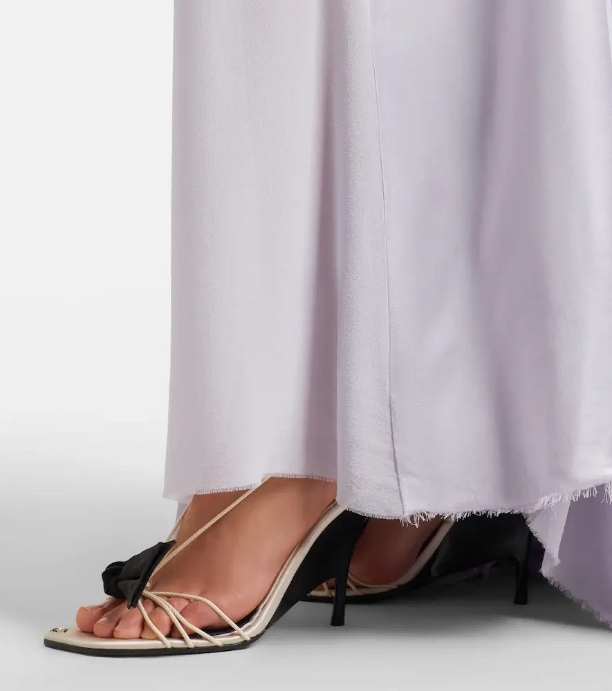 Alexander McQueen Koko bow-detail wedge sandals | Thumbnail 6