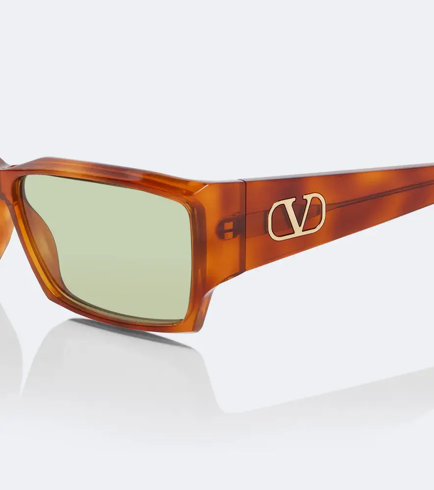 Valentino Garavani Classico VLogo rectangular sunglasses | Thumbnail 2